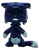 Hasbro 2018 Lost Kitties collectible figures series 1 Drizzle. This whimsical dark-blue cat figurine features signature dripping mint-green accents and prominent buck teeth. The figure stands 1.5-inches tall for ages 5+.