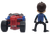 Spin Master Paw Patrol Ryder with ATV. Ryder is wearing black and blue scuba wet suit. The ATV is red with blue fenders with Paw Patrol logo on the front. The toys are for ages 3+.