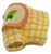 American Greetings 1979 Strawberry Shortcake shirt for Ada. Her shirt has yellow checks and a bib with a lime on it. Ada only appeared in the International Friends line.