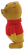 1960'S sawdust stuffed Pooh from the Disney story Winnie the Pooh.  This line was made in Japan and is referred to as the line sold in Sears stores during that time. It features a yellow velveteen exterior, pink-lined inner ears, and a stiff or sawdust/wood-chip stuffed body with a classic red knit turtleneck sweater. This Winnie the Pooh has some spots of dirt and discoloration but would be a very nice piece to any Disney or Pooh collection.