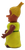Happily Ever After 1990 4-inch tall action figure of Sunburn. Sunburn is a hot-headed Dwarfelle and cousin to the traditional seven dwarfs from the unofficial Snow White sequel. Sunburn is one of the Seven Dwarfelles in her distinct yellow-green dress and reddish skin tone.