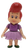 Happily Ever After 1990 3-inch tall action figure of Blossom. Blossom is one of the Dwarfelles, who are the female cousins of the Seven Dwarfs. In the film's lore, Blossom serves as the analogue to Sneezy and possesses unique magical powers over plants and flowers. Blossom features red hair styled in a top-knot, a purple dress with petal-like skirt details, and green shoes.