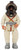 Fisher-Price 1980 Adventure People #358 Adventure Series “Deep-Sea Diver,” vintage action figure in a white diving suit with a weathered metallic helmet, orange harness, silver belt, and gray boots, shown standing against a white background.