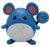 Pokémon Marill 1.5-inch tall PVC figure by TOMY. This collectible feature toy from the late 90s. Marill is a small blue mouse-like Pokémon. It has a round body with a white belly, round ears and small limbs. Its tail is black and bends in a zigzag pattern This figure was made in China for ages 4+.