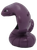 Pokémon Arbok 1.5-inch tall PVC figure by TOMY. This collectible feature toy from the late 90s for ages 4+. Arbok is a serpentine Pokémon that resembles a cobra. It has narrow eyes and several sharp teeth. Just below its head is a large hood with a face-like pattern. This figure was made in China.