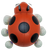 Pokémon Ledyba 1-inch tall PVC figure by TOMY. This collectible feature toy is from the late 90s. Ledyba is a common Bug type Pokémon that resembles a ladybug. It has six legs, that are all wearing gloves. They can be seen flying around in forests. This figure was made in China and for ages 4+.