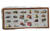 Tyco TYCO Kit TYCO Center St Series Loew's Movie Theatre #7799 HO Scale, rear of vintage kit box featuring illustrated HO scale railroad buildings, including the Loew's Movie Theatre model
