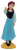 Ariel in her human form. She features her recognizable long red hair and wears a light blue full-length dress with pale blue sleeves, dark bodice, and dark shoes. Ariel stands on a gold-colored oval display base with one hand raised, creating an attractive character pose for display.