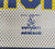 Tag Express Notre Dame Fighting Irish Roll-Up Mesh Auto Sun Shade by Tag Express – 18" x 14", close-up of perforated white mesh with partial navy and gold Notre Dame graphics.