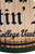 WinCraft Notre Dame Fighting Irish College Vault Wood Sign – 11" x 17", close-up of the wood-grain design featuring dark navy lettering, “College Vault” script, and a green border.