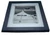 University of Notre Dame Notre Dame Fighting Irish Stadium Black & White Framed Photo – 13" x 16", black-framed monochrome photograph of Notre Dame Stadium viewed from the stands, featuring the field and seating