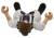 Top view of Chap Mei female veterinarian figure showing brown hair and medical uniform
