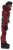 Side profile of Arturo Ravage Zorin with gray hair and raised red collar
