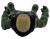 Detail of removable S7 helmet and gas mask from Sergeant Jackal action figure