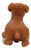 Rear view of vintage Bruno Boxer miniature dog showing short tail