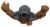 Top view of Captain Kalus helmet and outstretched arms