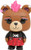 Funko POP! of Furry N' Fierce punk rock bear with a pink mohawk and skull on her shirt.  This was a Hot Topic exclusive paired with Build A Bear out of box.