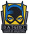 Funko DC Comics Legion of Collectors Batgirl Patch, embroidered patch featuring Batgirl's face with a yellow and black mask, blue hair, and blue eyes, with text 'BATGIRL' and 'LEGION OF COLLECTORS' at the bottom.