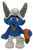 Smurfs Schleich Capricorn Smurf Figure, a detailed collectible figurine of a Smurf with blue skin wearing a white cap with horns, holding an orange lantern. Perfect for Smurfs fans and collectors.