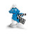 Smurfs Schleich Clapperboard Smurf Figure, collectible blue Smurf figurine holding a clapperboard.