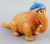 Applause Sesame Street PVC Mr. Snuffleupagus with Scarf and Hat Toy Figure