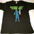 Zombies Just Wanna Hug Adult Men's T-shirt (Size L), Black