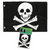 Jolly Roger Pirate Flag 18" x 12"