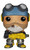 Funko POP Games: Evolve Hank Action Figure, stylized vinyl figure of Hank from the game Evolve with goggles, a beard, and holding a yellow weapon.