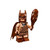 Lego - Caveman Batman Mini-Figure, detailed LEGO figurine of Batman with caveman attire holding a club, wearing a leopard print outfit and a bat-themed mask.
