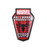 Funko Pin - Marvel Collector Corps Spider-man Logo Pin, a collectible enamel pin featuring the Spider-Man logo with a spider emblem on a red background.