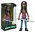 Funko Vinyl Idolz The Walking Dead - Michonne, collectible figure of Michonne from The Walking Dead holding a sword, with braided hair, wearing a brown vest, purple shirt, blue pants, and black boots.