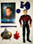 Star Trek The Next Generation "Q" Action Figure Toy (Loose), featuring a Q character figure with accessories including a blue stand, a purple baton, a red hand, a purple orb, and Q's accessory with a card.