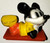 Vintage Disney Mickey Mouse Laying Down PVC Toy Figure