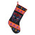 Marvel Black Panther Christmas Stocking, holiday-themed sock with colorful geometric and Black Panther face design.