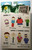 Mirage Awesome Plastic South Park Chef Action Figure, colorful figurine of Chef from South Park with chef's hat and red shirt.
