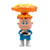 Super7 GPK Adam Bomb 2020 NYCC Exclusive 3.75" ReAction Figure, collectible toy featuring Adam Bomb from Garbage Pail Kids with a nuclear explosion as a hat.