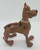 Scooby-Doo 1996 Burger King Kids' Meal Scooby-Doo Action Figure, a plastic toy of Scooby-Doo in a sitting pose with detailed features and brown fur.