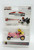 Nintendo Mario Kart DS Pull & Speed Peach Royale - 19303 Pull Back Action Car (Damaged Package). The toy is a pink car with Princess Peach figurine inside, featuring a crown symbol on the side, and is displayed in clear packaging.