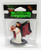 Lemax Spooky Town Vampire's Bite, vampire biting his victim's neck figurine with Dracula cape and a woman in a white dress.