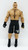 WWE 2012 Mattel Basic WWE Brock Lesnar Wrestling Figure (Loose), action figure of Brock Lesnar with muscular build, tattoos, black shorts with skull design, black gloves, and boots, posed standing against a plain background.