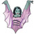 Lily Munster Iron-on Back Patch