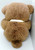 Vintage 1990 Dakin Cuddles Brown Teddy Bear