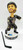 SGA AHL Hershey Bears Garrett Mitchell Bobblehead, detailed hockey player figurine with helmet, uniform, and hockey stick.