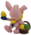 2.0497 Bunny Suit Smurfette. Happy Easter! The Easter Bunny Smurfette wears an adorable pink bunny suit and carries a basket of eggs. Hippity hop she goes throughout Smurfland