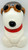 Benjamin & Medwin Snoopy World War 1 Flying Ace Cookie Jar, ceramic Snoopy cookie jar with sunglasses, red scarf, and a military pilot helmet, in a sitting position.