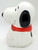 Benjamin & Medwin Snoopy Kitchen Tool Holder, white and black Snoopy dog-shaped kitchen accessories holder with a red scarf.
