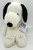 Peanuts Kohl's Cares For Kids 13" Snoopy Stuffed Animal, soft plush toy with black ears, nose, and embroidered paws, featuring a Peanuts comic style tag.