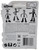 WWE Flextreme John Cena Bendy Figure (Damaged Package), black and white packaging with images of the bendable wrestling action figures of John Cena, The Rock, Finn Bálor, and Roman Reigns.