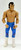 WWE 2011 The Honky Tonk Man Action Figure (Loose), detailed pose with iconic blue pants with musical notes and white boots, muscular build, and realistic facial features.