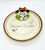 Disney Mickey Mouse & Minnie Mouse Santa's Cookies Plate